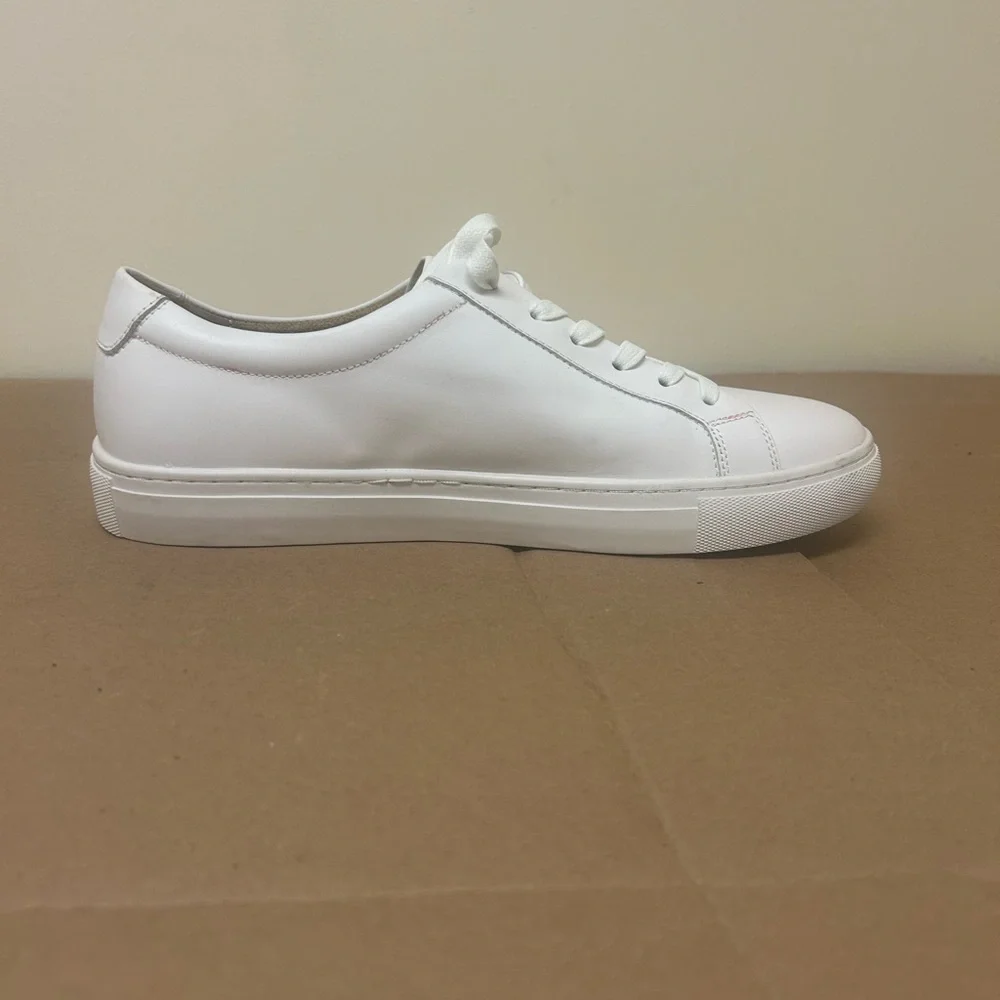 New Republic Men's White leather Sneakers - Picture 6 of 6